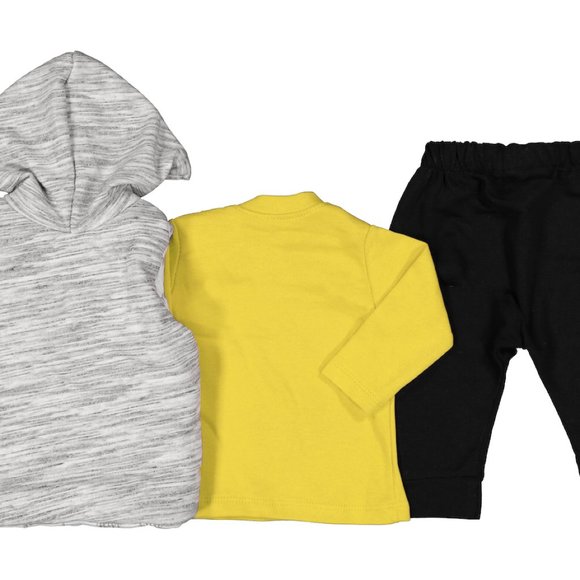 NEW with Tags Baby Clothing 3-Piece Cotton Set for Newborn Baby Girls and Boys - Picture 2 of 4